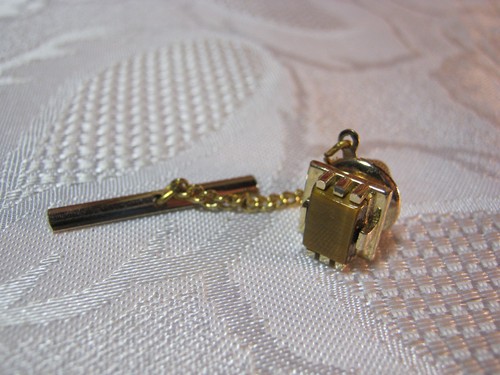 Men's Vintage Tie Tack vintage Costume Jewelry - Picture 2 of 2