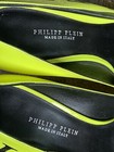 PHILIPP PLEIN⚡Size 40EU/9US Decollete Neon yellow crystal skull stiletto pumps — photo 7