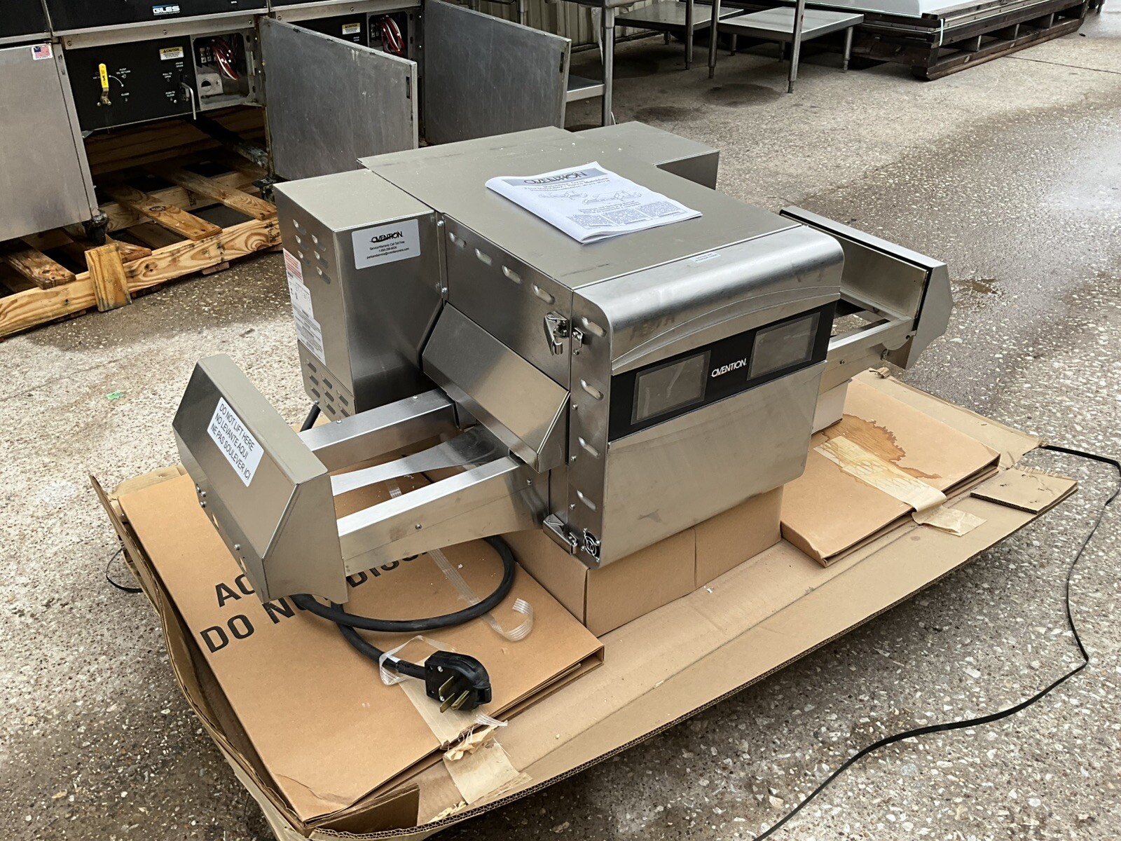 Ovention Matchbox M1313 Ventless Countertop Speed oven Concession stand pizza B