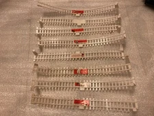 Vintage Eldon Slot Car Road Race Parts 8 Rail Guard Rail Fence pcs 1/32