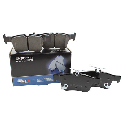 Akebono ProAct Rear Ceramic Brake Pad Set For Edge Fusion Escape Lincoln MKC MKZ