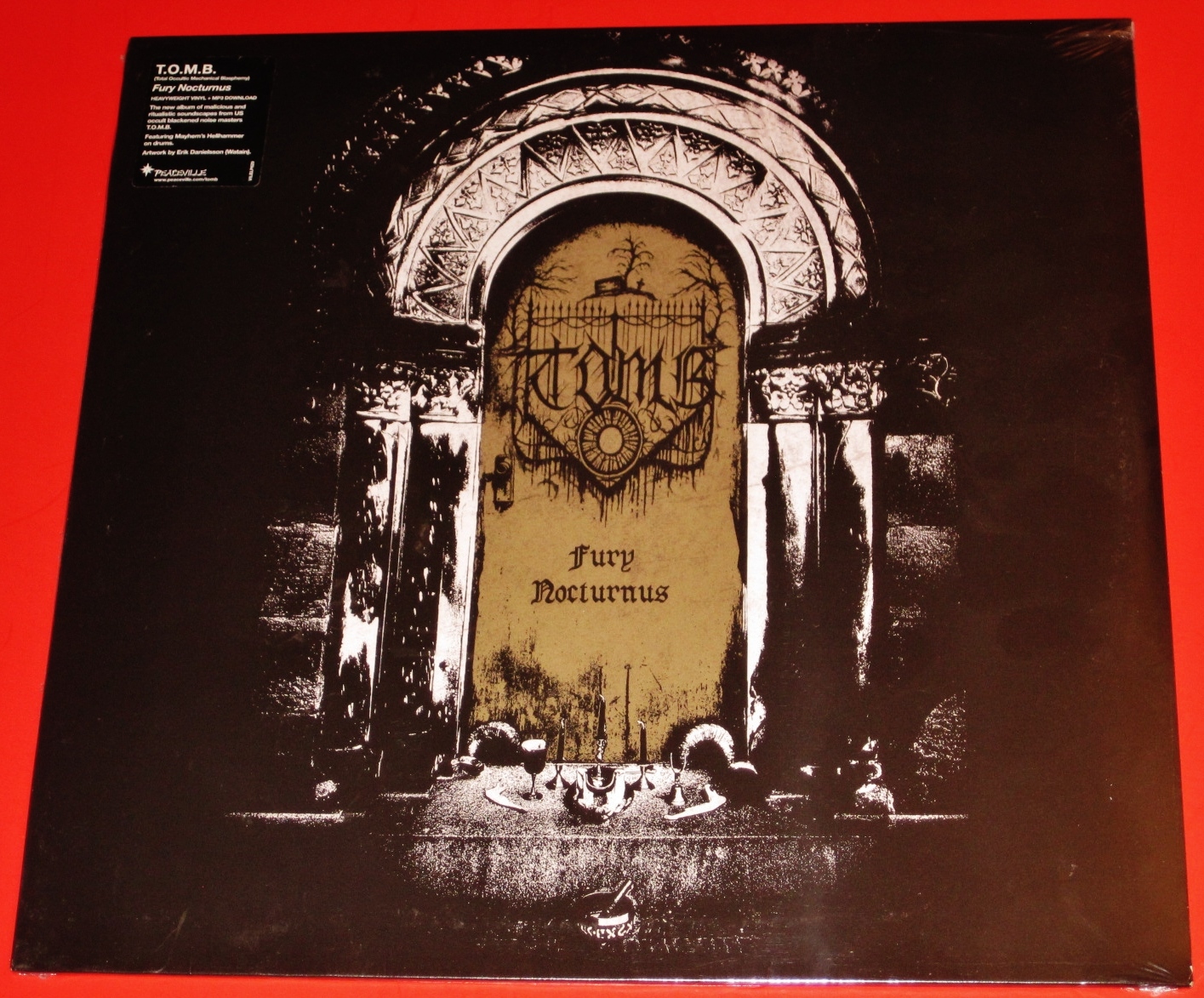 T.O.M.B.: Fury Nocturnus LP Vinyl Record 2014 Peaceville Germany VILELP629 NEW