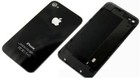 Face arrière Iphone 4 - Noire - rear cover battery