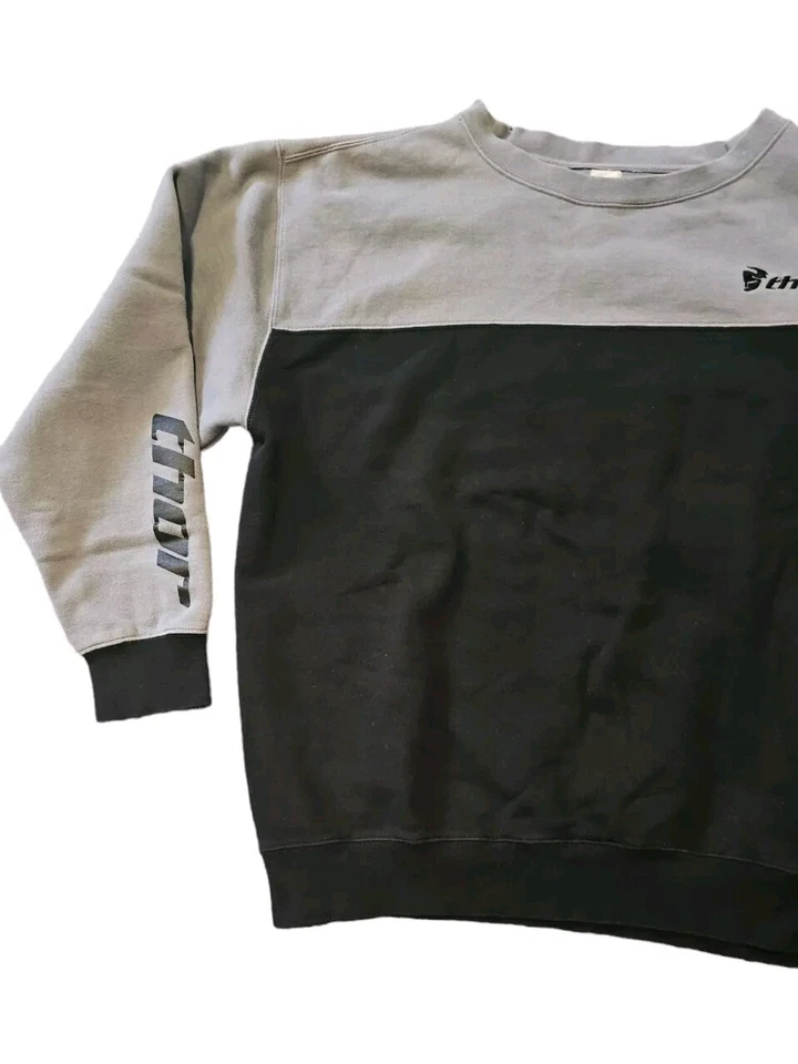 Sudadera Thor MX Motocross Off Road Dirt Bike Racing Cuello Redondo Talla XL Foto 2 de 4