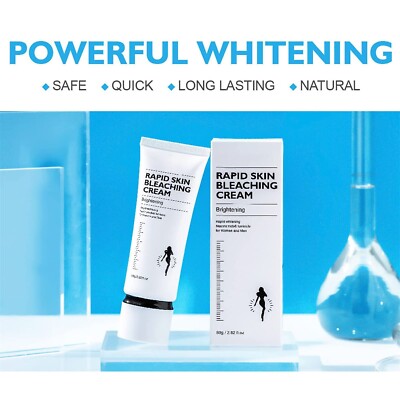 Rapid Skin Bleaching Cream Brightening 80grams New!!!