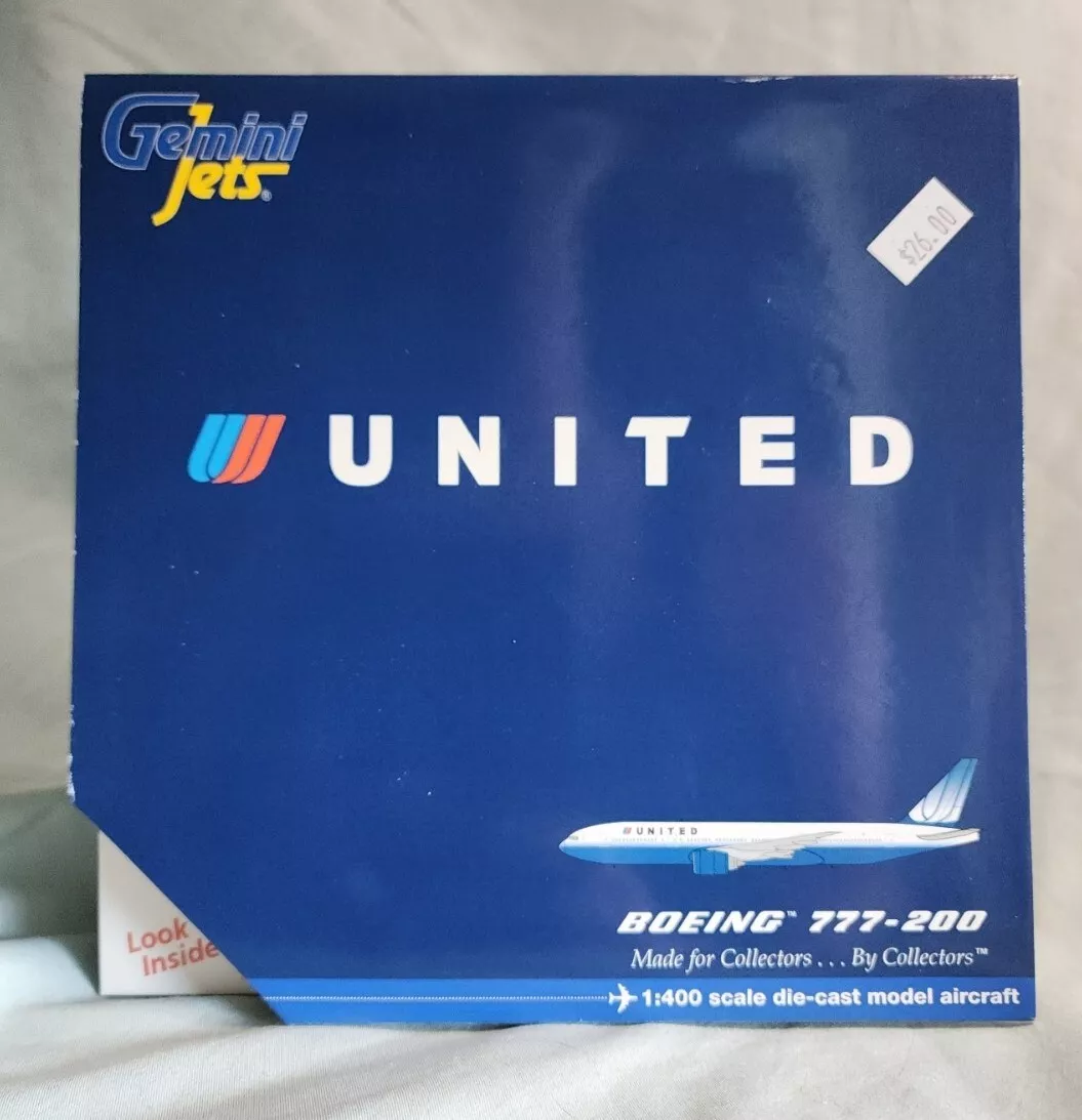 GeminiJets 1: United Airlines BOEING  NUA GJUAL