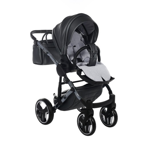 JUNAMA FLUO V2 PRAM STROLLER 2in1 3in1 ISOFIX CARRYCOT + PUSHCHAIR + CAR SEAT - Picture 66 of 82