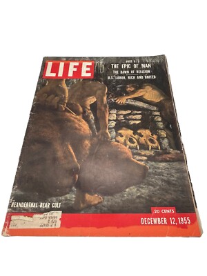 Life Magazine December 12 1955 The Epic Of Man II, US Labor united