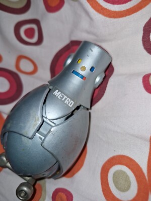 Figurine Métal POPY Robot - Il Était Une Fois L'Espace, Vintage GB-80