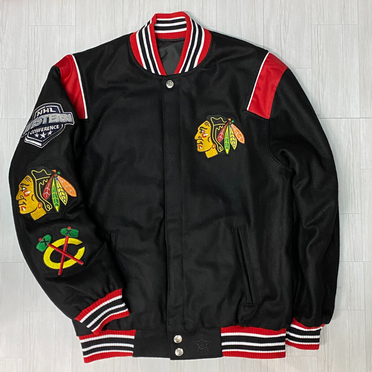 NHL Chicago Blackhawks Reversible Stadium Jacket M - USA Limited Edition