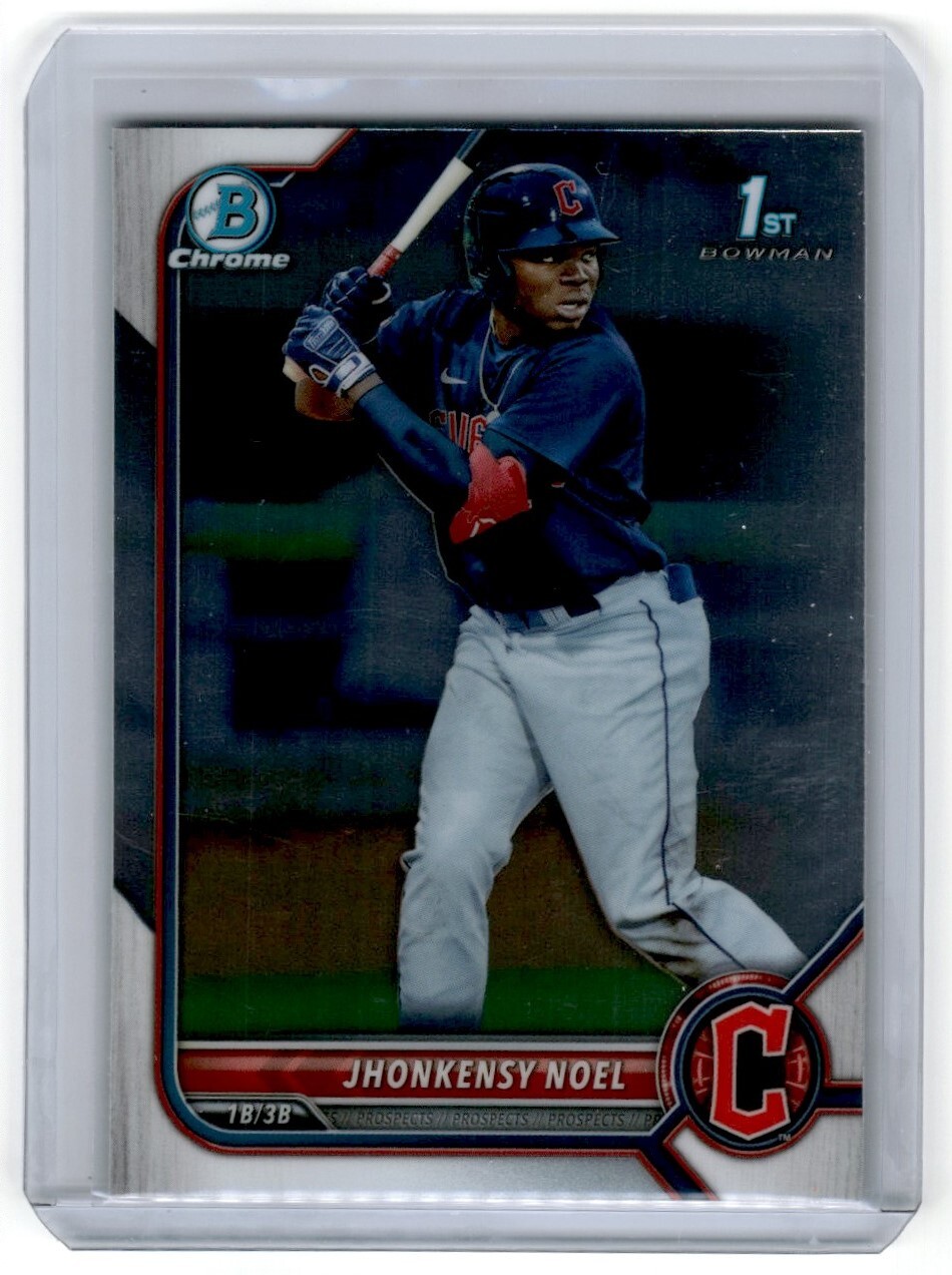 2022 Bowman Chrome Prospects Jhonkensy Noel #BCP-2 Cleveland Guardians