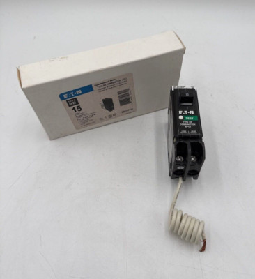 Eaton BRCAF115 Circuit Breaker 15A 1P 120V Combination AFCI Plug On 15 Amp New