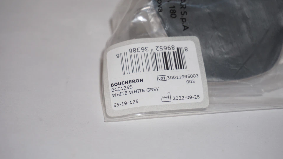 Nuevas gafas de sol Boucheron Aviator gris plateado BC0125S 003 55 19 125 Foto 3 de 4