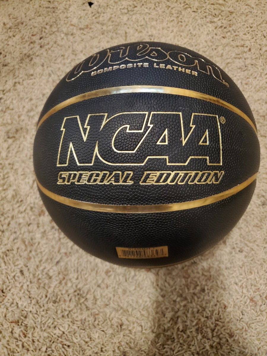 Wilson NCAA Basketball Special Edition Black and Gold | eBay
