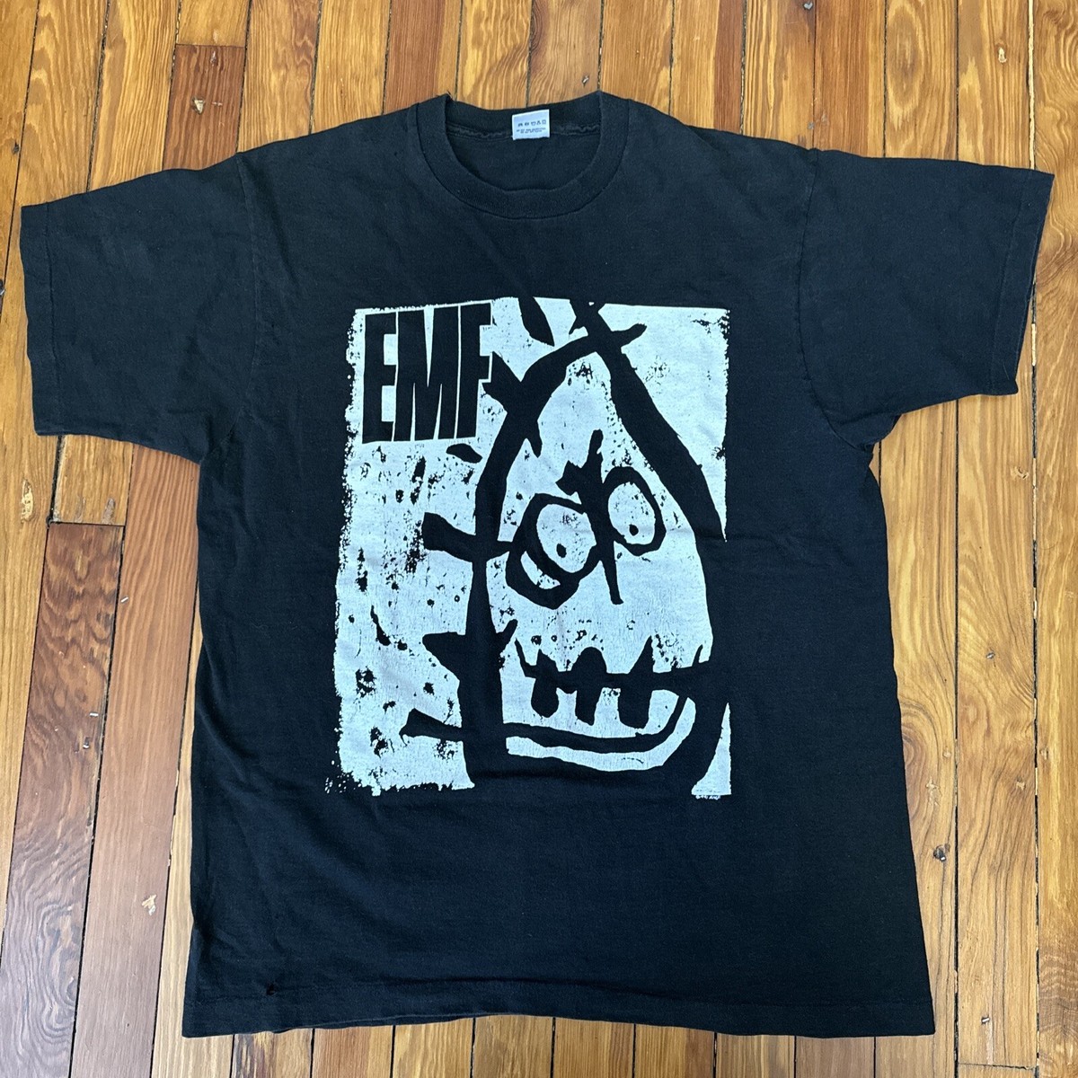 Vintage - EMF Band Shirt 1991 - XL Black - Smoke The Banger Vintage - EMF Band Shirt 1991 - XL Black - Smoke The Banger