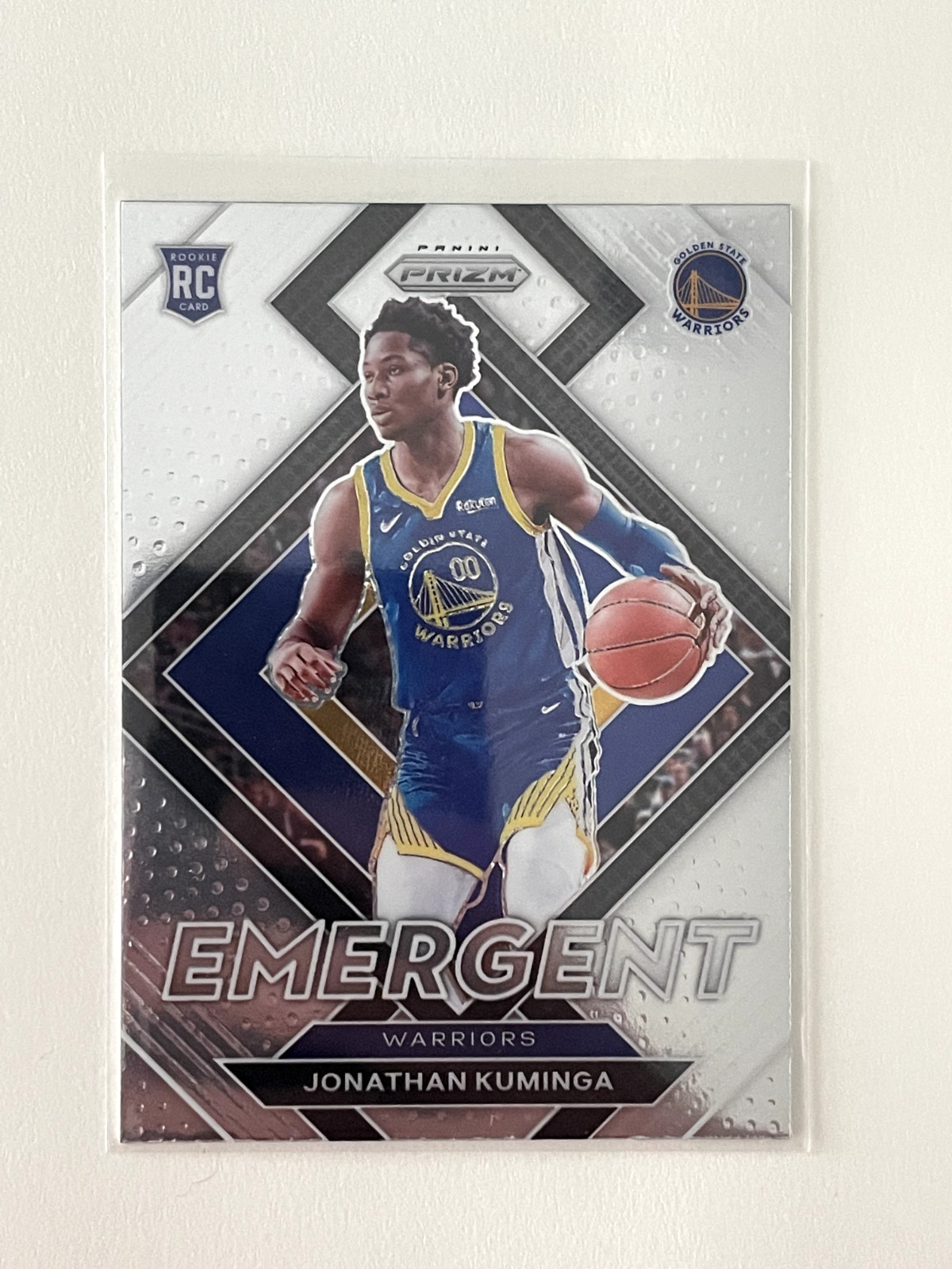 Jonathan Kuminga 2021-22 Panini Prizm Emergent RC #5 Warriors rookie