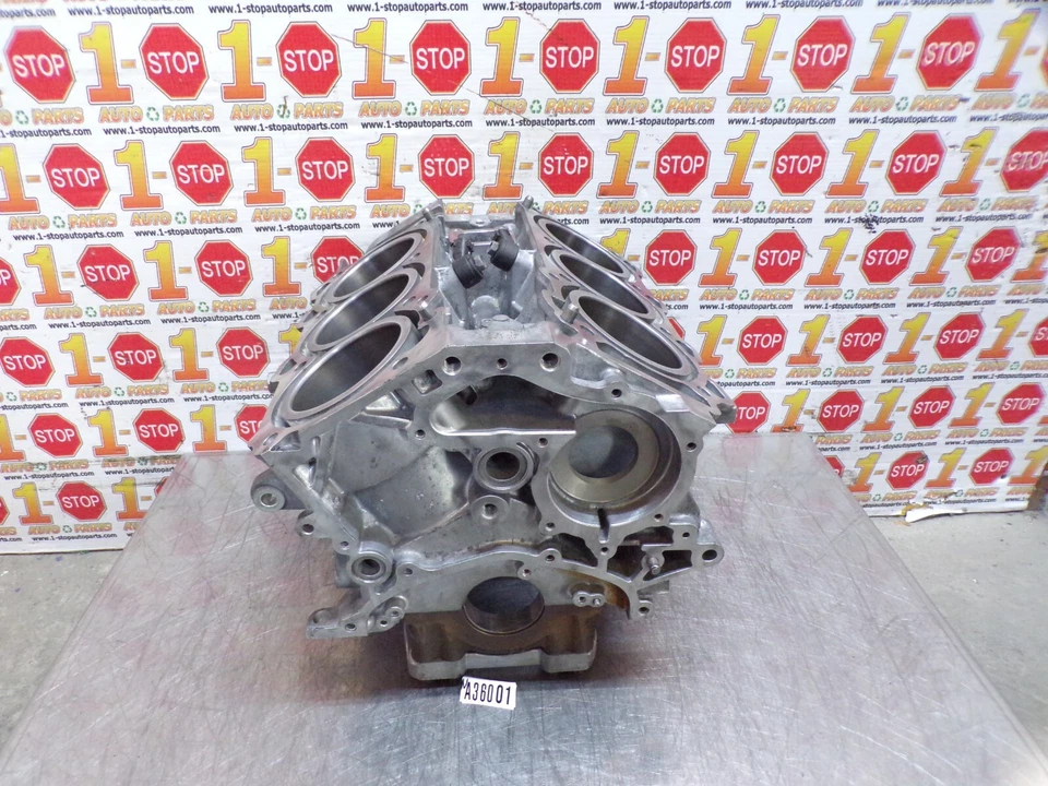 2009-2014 NISSAN MURANO 3.5L ENGINE CYLINDER BLOCK ASSEMBLY 11000-JP00A OEM - Image 2 of 4
