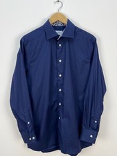 ETON Poplin 100 Cotton Long Sleeve Shirt 40 15 3/4