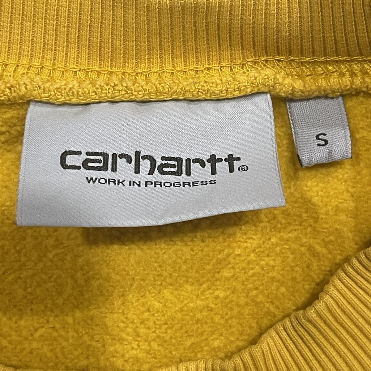 Carhartt WIP DIVISION EMBROIDERY Sweatshirt Size Small