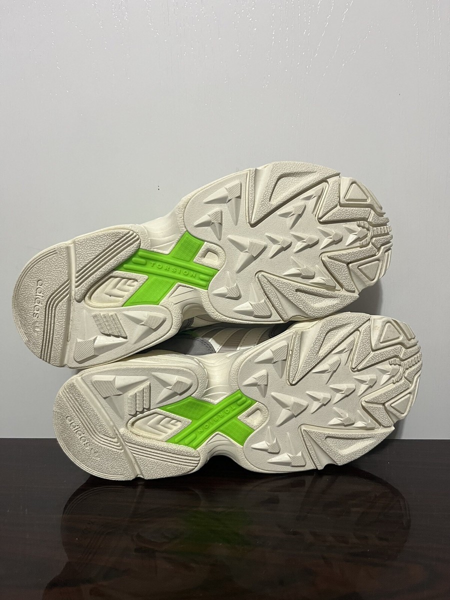Adidas Yung-96 Boys Shoes Size 6 Color: Taupe/Grey/Lime G27414