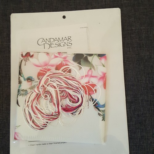 Fuchsia Kissen Bild Lucy Wang verziert Kreuzstich Kit 51481 14 x 14"  - Bild 4 von 4