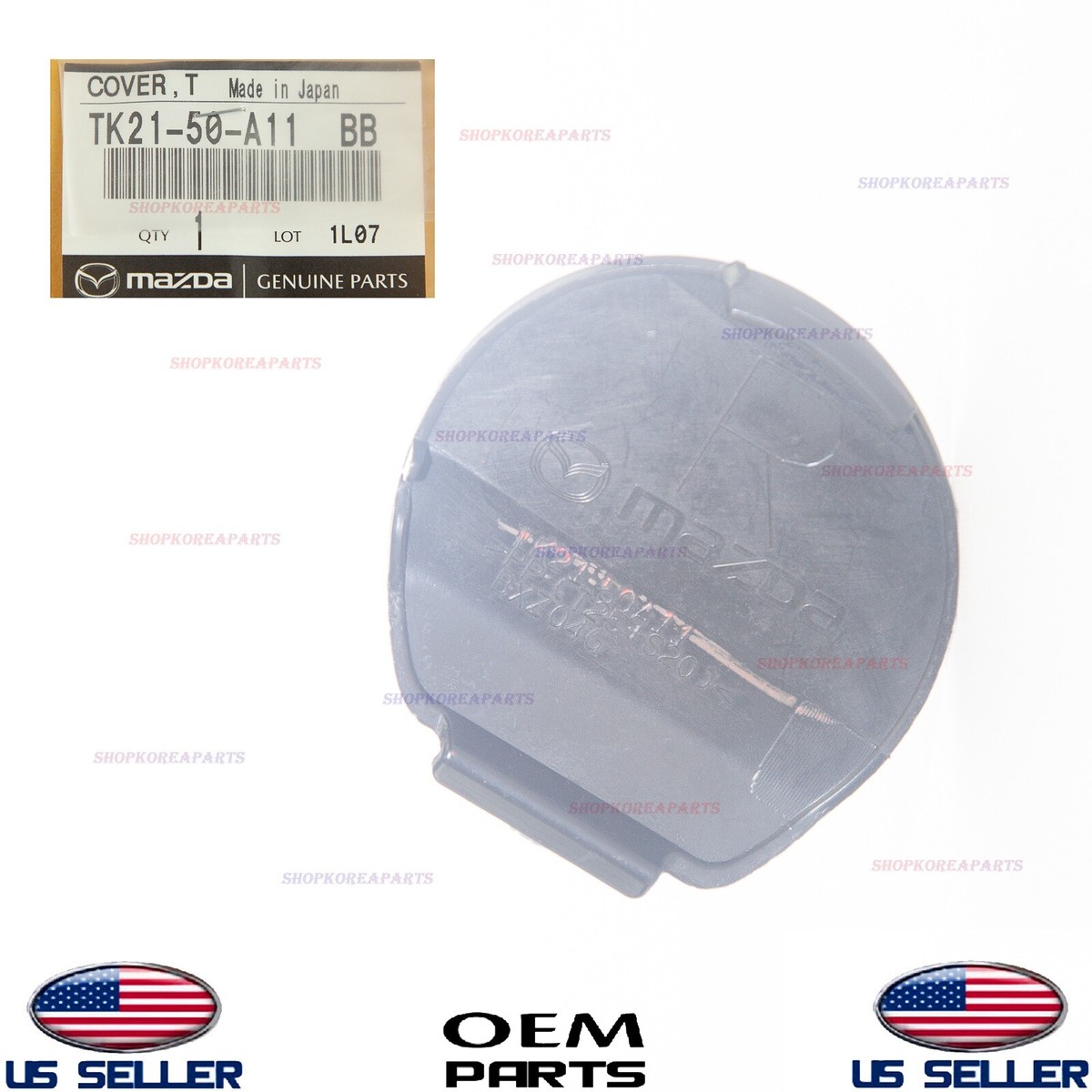 Genuine Front Bumper Tow Eye Hook Cap Cover RIGHT ⭐OEM⭐ Mazda CX