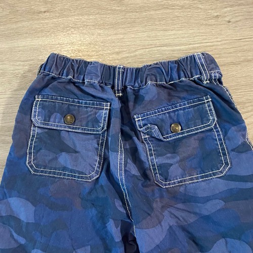 Mini Boden Kids Blue Camouflage Cotton Dark wash Denim Straight Jeans Size 9Y - Picture 5 of 7
