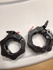 New Spartaa Olympic Bar Collars 2 inch Barbell Dumbbell Quick Lock Clamps Clips