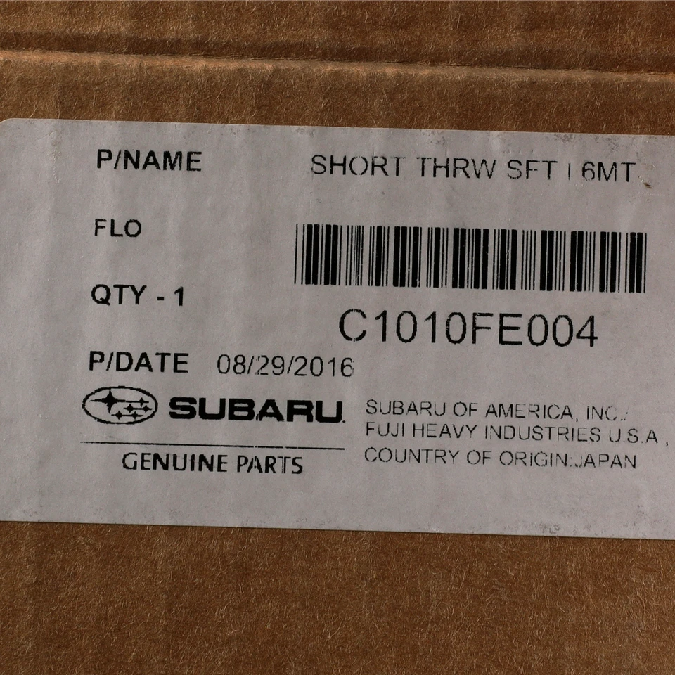 Palanca de cambios de corto alcance transmisión manual Impreza STI WRX 2007 OEM C1010FE004 Foto 3 de 3