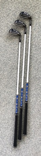 Adams IDEA Tech Men's 3pc RH Iron Set 8,9,PW, Sr-Flex graphite shafts, soft grip - Picture 5 of 11