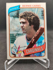 1980 Topps #266 Bernie Carbo St. Louis Cardinals baseball card