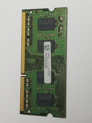 Samsung 4GB Laptop Memory 1RX8 PC3L-12800S-11-13-B4 M471B5173EB0