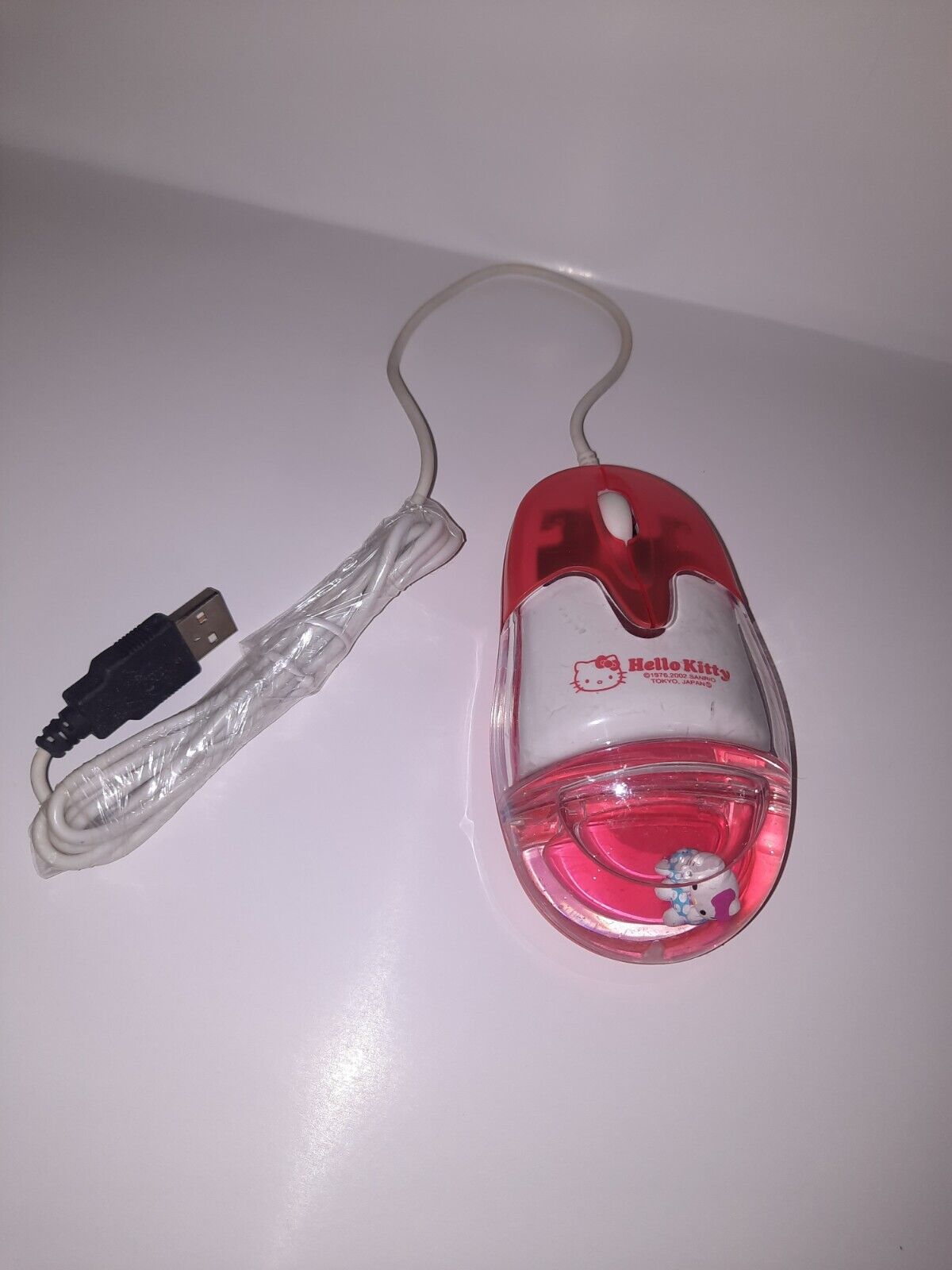 genetisch Montgomery brandwond Vtg 90s Aqua Computer Mouse Floating Hello Kitty Advertising Not tested |  eBay