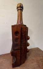Ferdinando Codognotto, legno intagliato, 1994, h 32 cm, b 10x10 cm