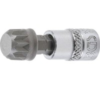 "Bgs Bit-Einsatz | Antrieb Innenvierkant 6,3 Mm (1/4\") | Innenvielzahn (FüR Xzn)"