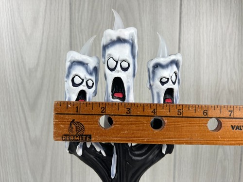 Tekky Toys Halloween Animated Ghost Candle Candelabra Prop Works Great See Video - 第 11/12 張圖片