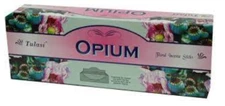 Opium, Three 8 Stick Boxes, 24 Sticks Total, Tulasi Incense