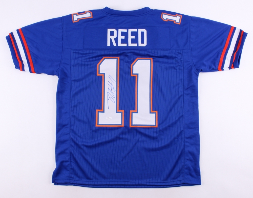 Jordan Reed Autographed Signed Florida Gators Jersey (JSA Holo) Redskins Pro Bowl Tight End 