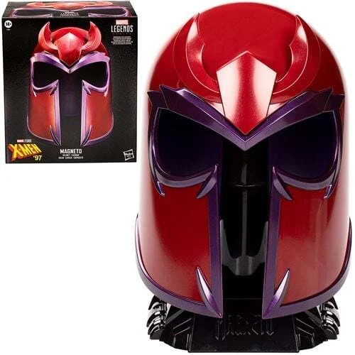 SDCC REVEAL Marvel Legends Magneto X-Men ‘97 Helmet Prop Replica by Hasbro - Image 3 of 4