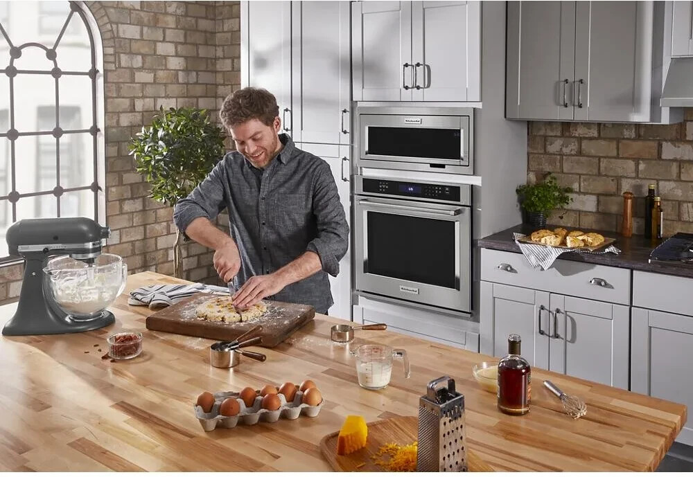 KITCHENAID KOSE500ESS 30 Inch Single Convection Electric Wall Oven eBay