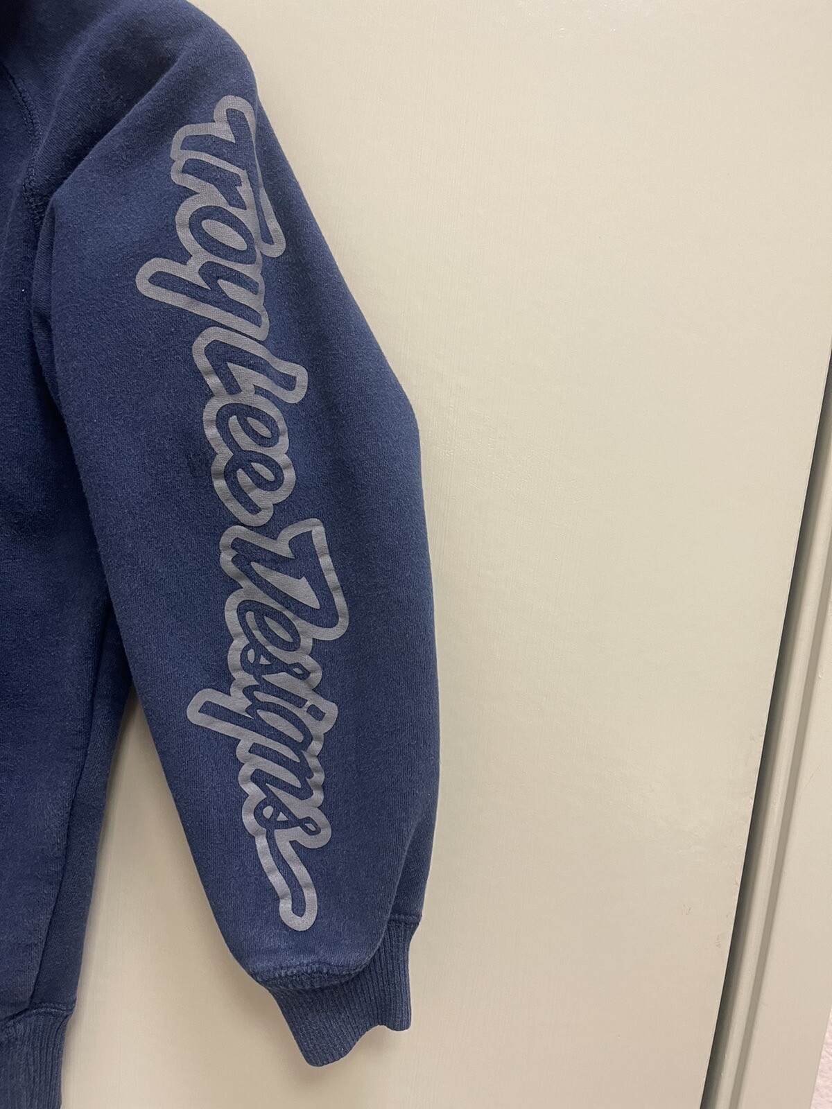 Troy Lee Designs Womens  Hoodie Jacket Size Small Blue Cool Graphic image 8