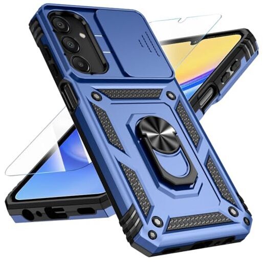 SunRemex for Samsung Galaxy A15 5G Case with HD Screen Camera_Cover_Blue