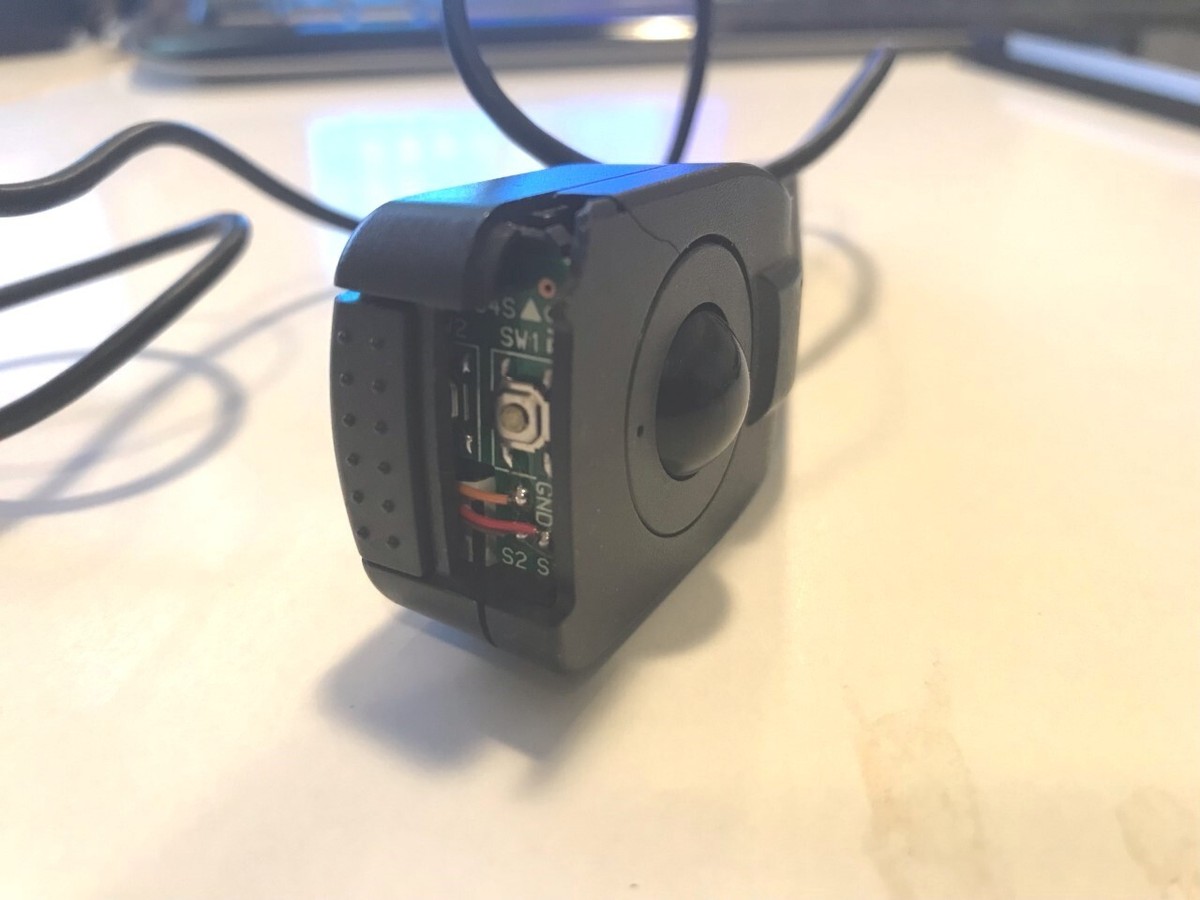 VERY RARE Collectors Corded MoAZDBN100-HTB CANON TRACKBALL MOUSE