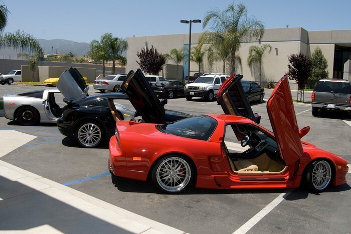 Acura NSX 1990-2005 Lambo Door Conversion Kit by Vertical Doors Inc. VDCANSX9005