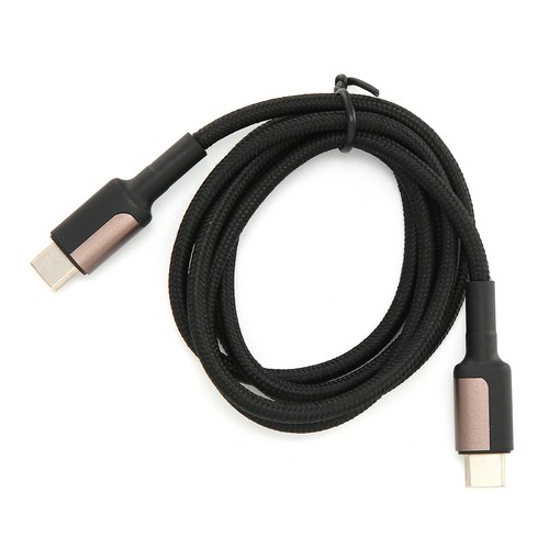 Zine Alloy Type C To Type-C Cable Charging Cord Wire For Mobile Phone Tablet 2M - Photo 11 sur 12