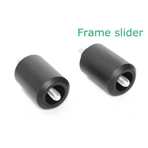 For 2004-2012 2005 Yamaha FZ6 FZ6S FZ600 Frame Slider Crash Protector Kit Black - Picture 3 of 4