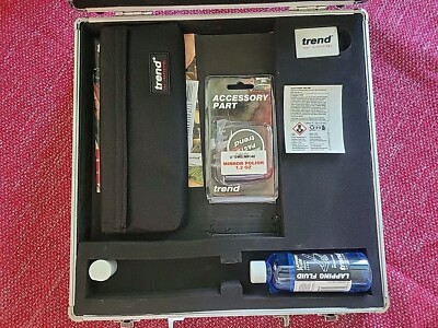 Trend Essential Diamond Sharpening Kit - 300/1000 Grit Stone, Leather Strop, Paste, & Full Guide For Knives & Tools - View #2
