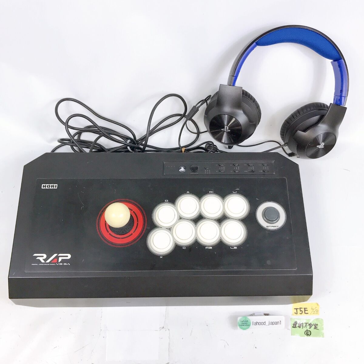 Hori Real Arcade Pro V3 SA Arcade Stick Sony PS PS4-157 headset  testedworking jp