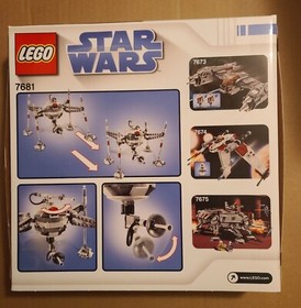 Star Wars LEGO 7681, L.E. Separatist Spider Droid , 419W8, New, Sealed