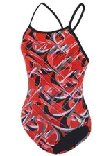 NWT Dolfin Reliance Girls Predator - Red sz 24